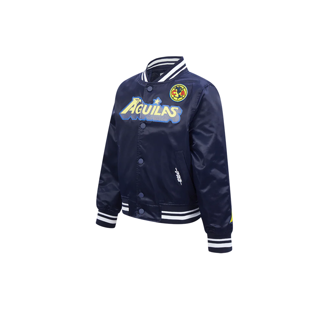LIGA MX CLUB AMERICA STADIUM LITTLE BOYS RIB SATIN JACKET