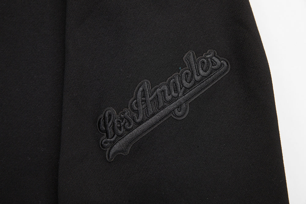 MLB LOS ANGELES DODGERS NEUTRAL DROP SHOULDER FLEECE CREWNECK