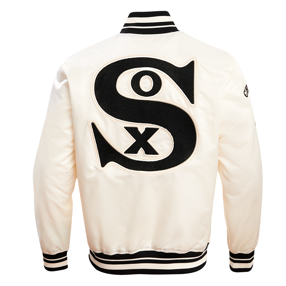 CHICAGO WHITE SOX SATIN RETRO CLASSICS MEN'S JACKET