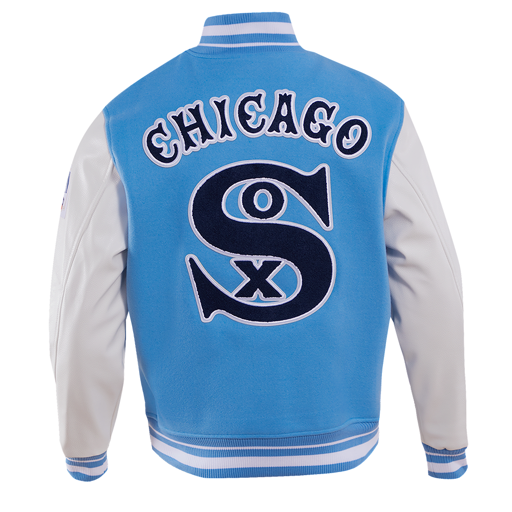 CHICAGO WHITE SOX MEN'S VARSITY JACKET RETRO CLASSICS