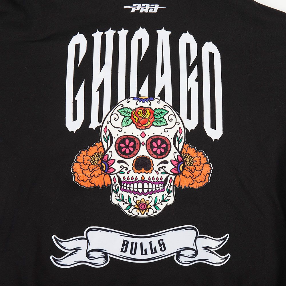 Chicago Bulls Men's Pull Over Hoodie Rib Cage