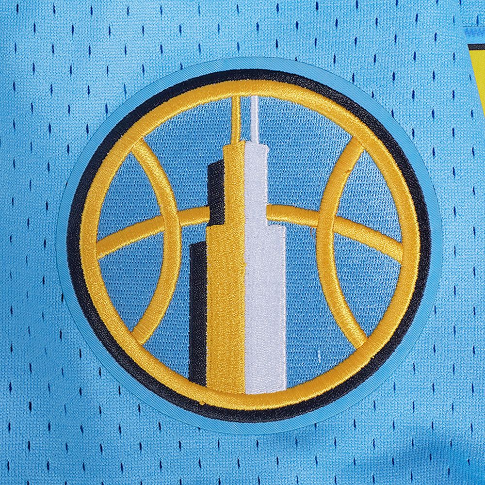 Chicago Sky Men's Button Down Mesh Top Mesh