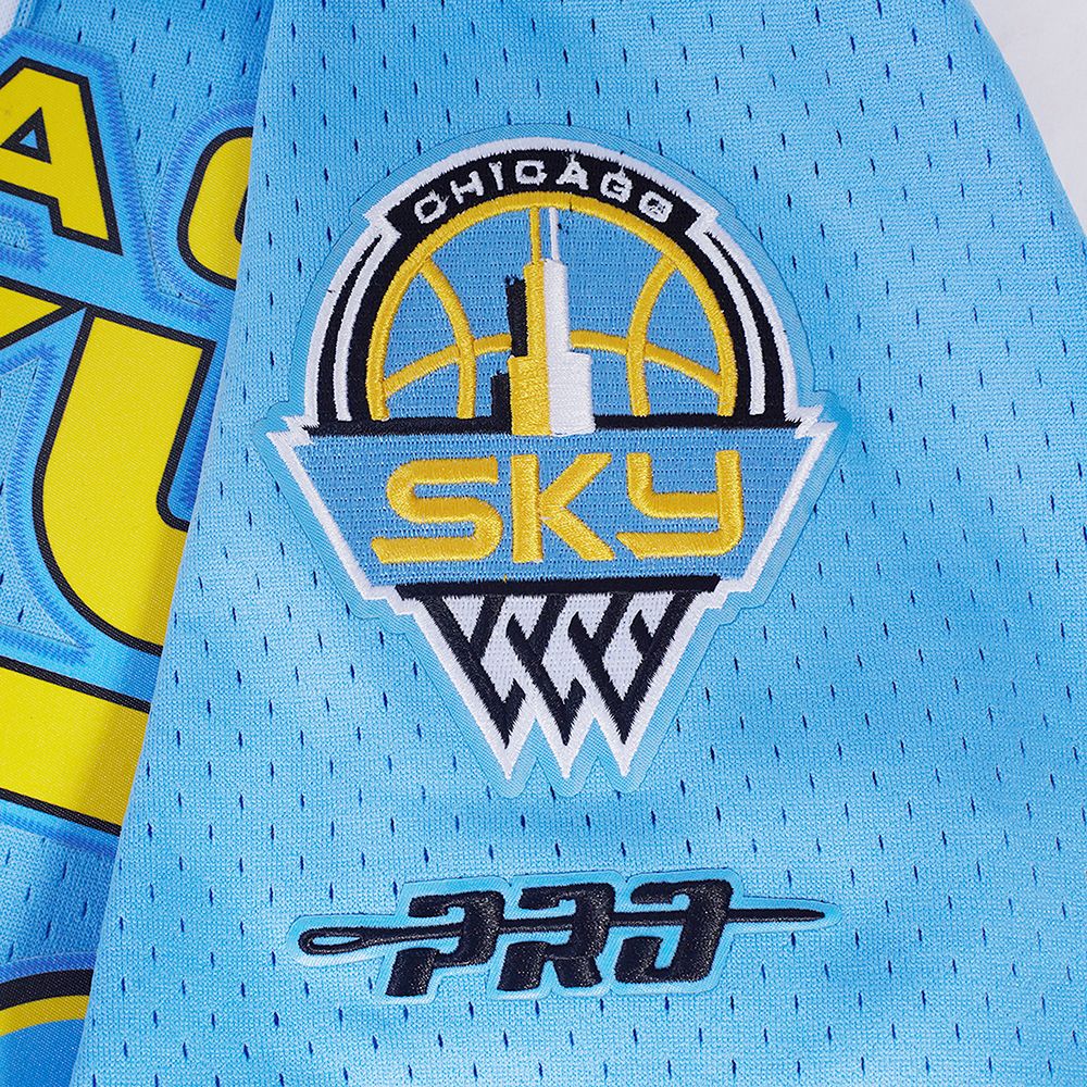 Chicago Sky Men's Button Down Mesh Top Mesh