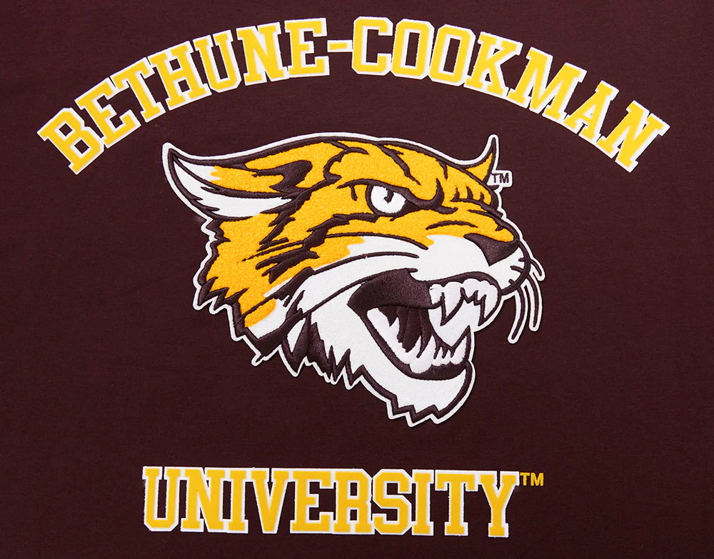 BETHUNE-COOKMAN UNIVERSITY CLASSIC MEN'S STACKED LOGO TEE