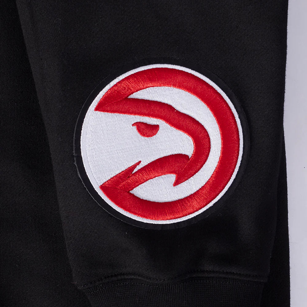 NBA ATLANTA HAWKS WINGSPAN MEN'S DROP SHOULDER FLEECE CREWNECK