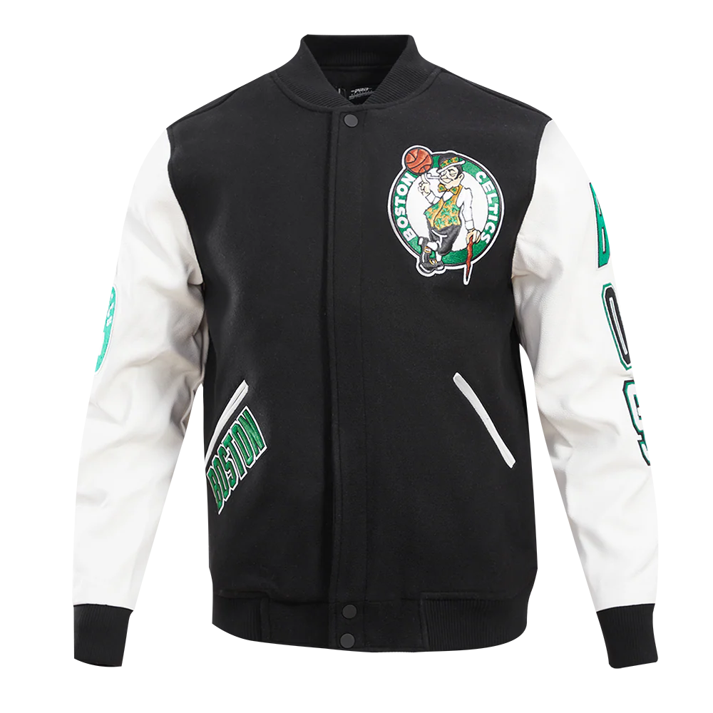 NBA BOSTON CELTICS CLASSIC WOOL MEN'S VARSITY JACKET