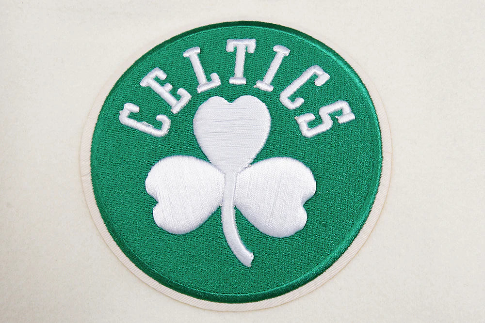 NBA BOSTON CELTICS RETRO CLASSIC MEN'S RIB WOOL VARSITY JACKET