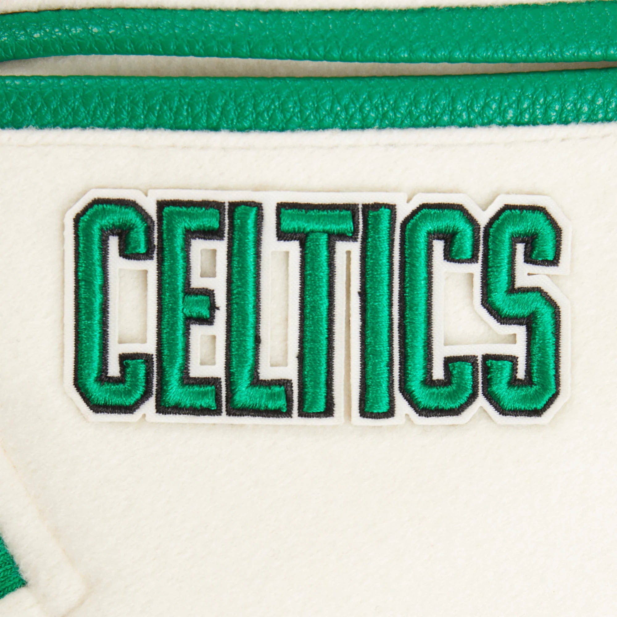 NBA BOSTON CELTICS RETRO CLASSIC TODDLER BOYS RIB WOOL VARSITY JACKET