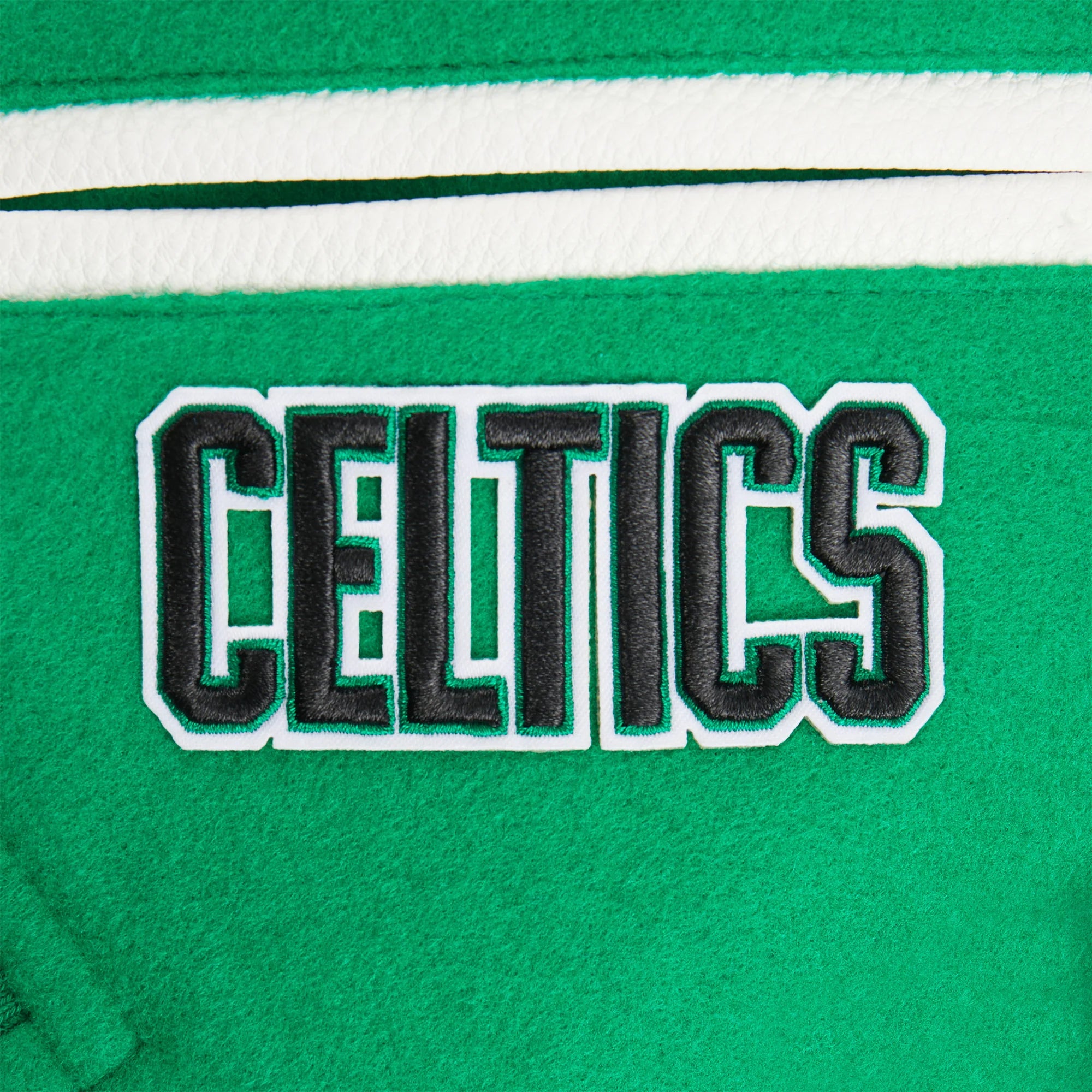 NBA BOSTON CELTICS RETRO CLASSIC TODDLER BOYS RIB WOOL VARSITY JACKET