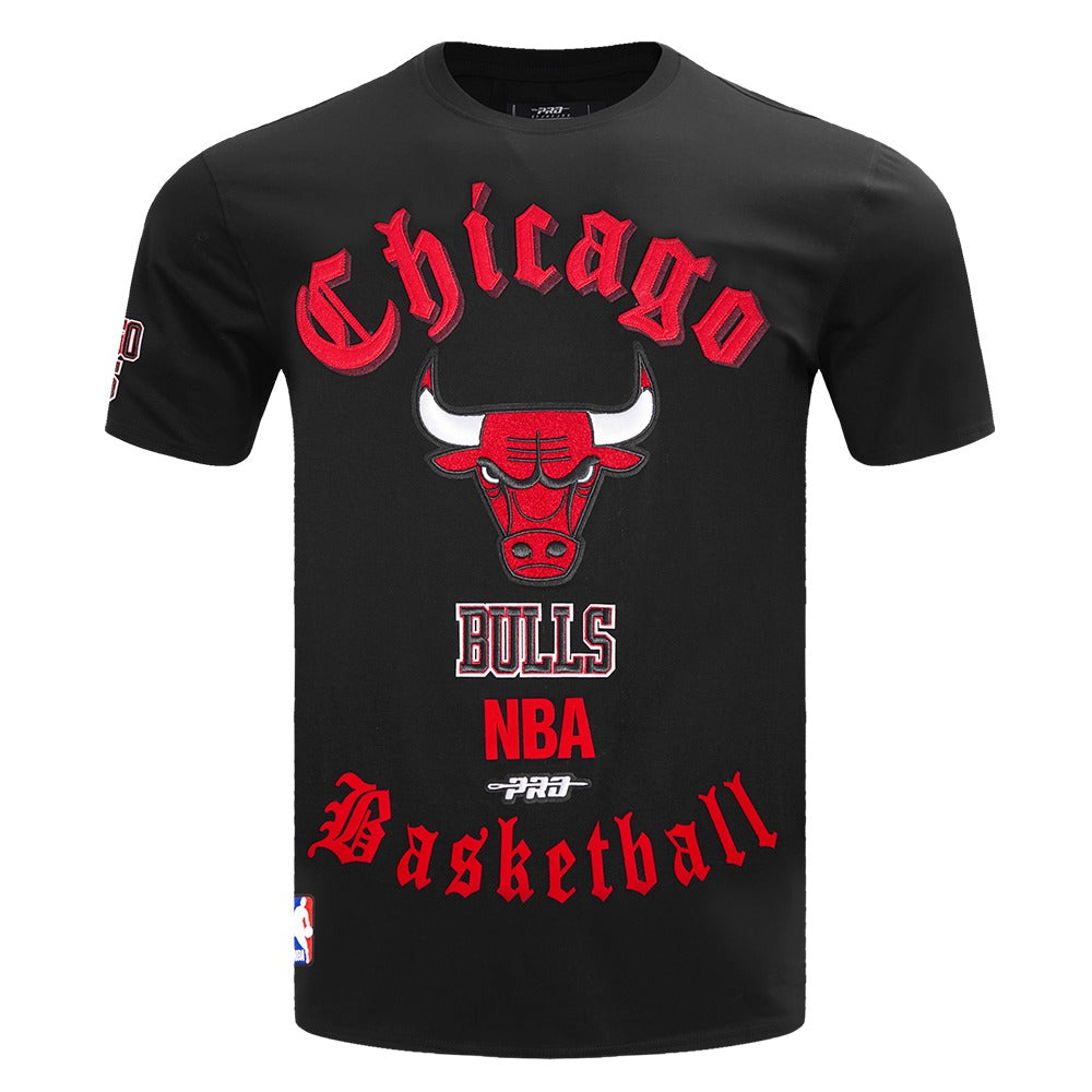 CHICAGO BULLS OLD ENGLISH SJ TEE