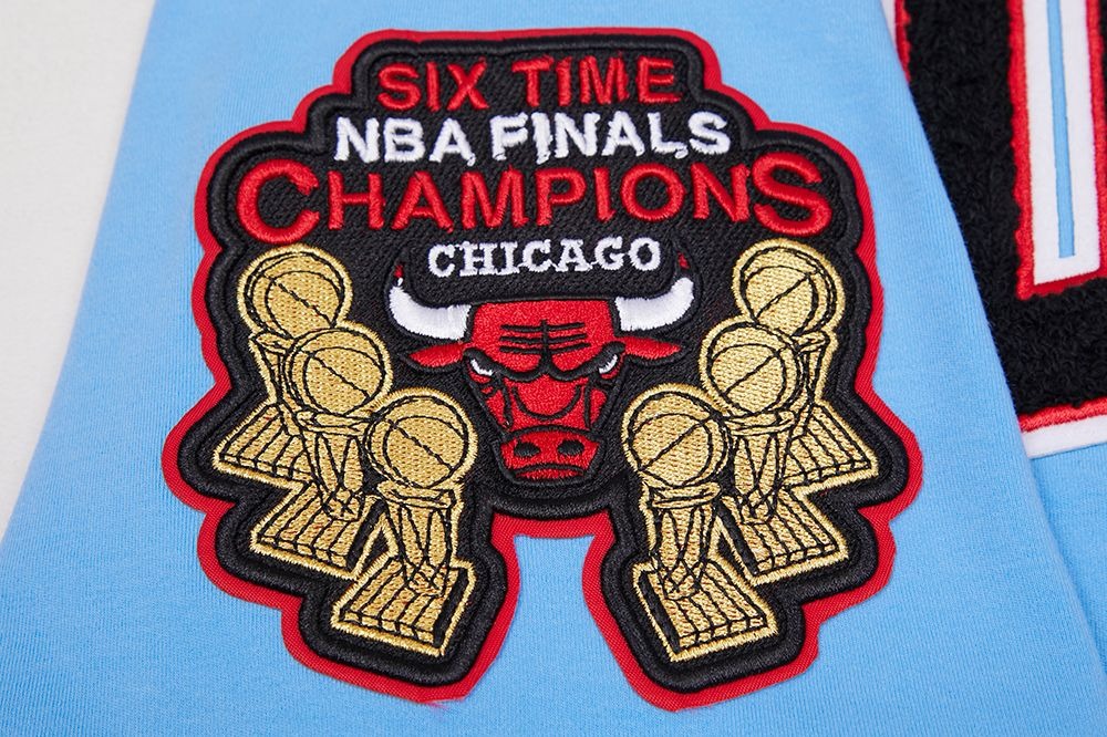 CHICAGO BULLS CLASSIC CHENILLE DK TEE