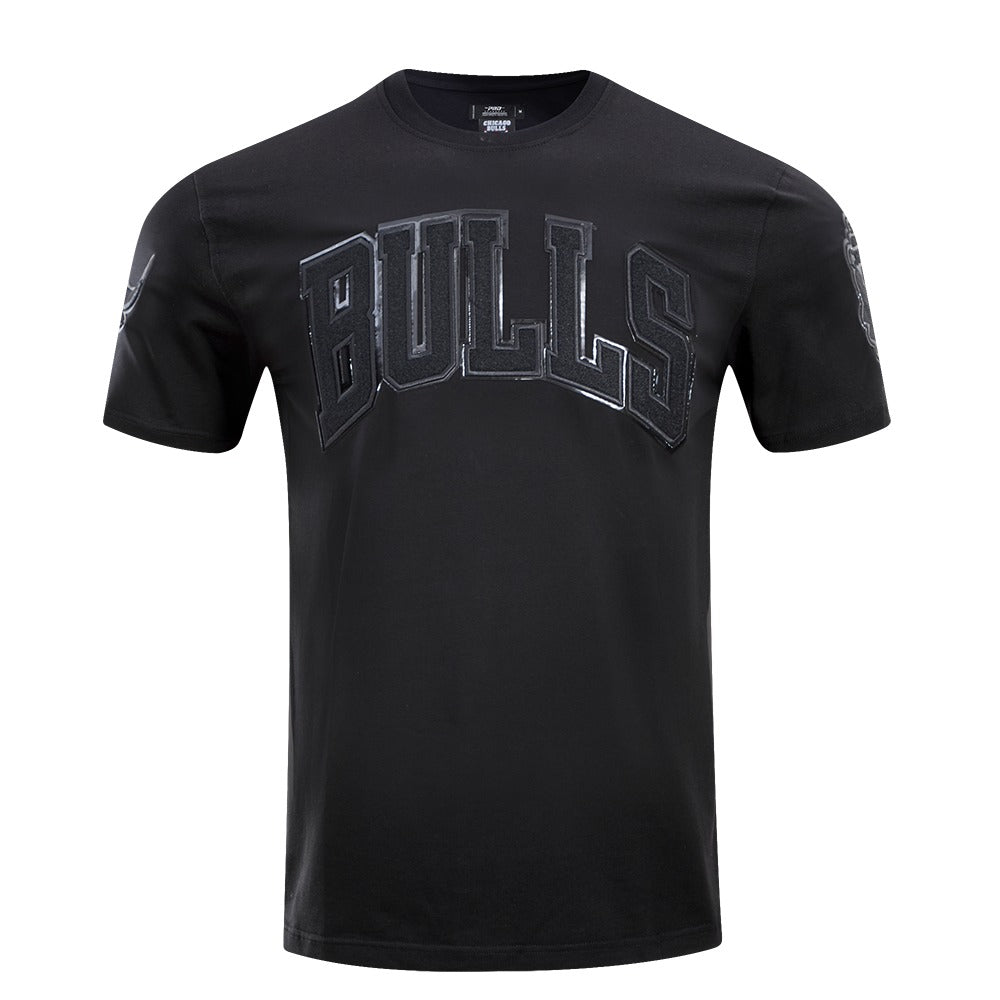 CHICAGO BULLS TRIPLE BLACK SJ TEE