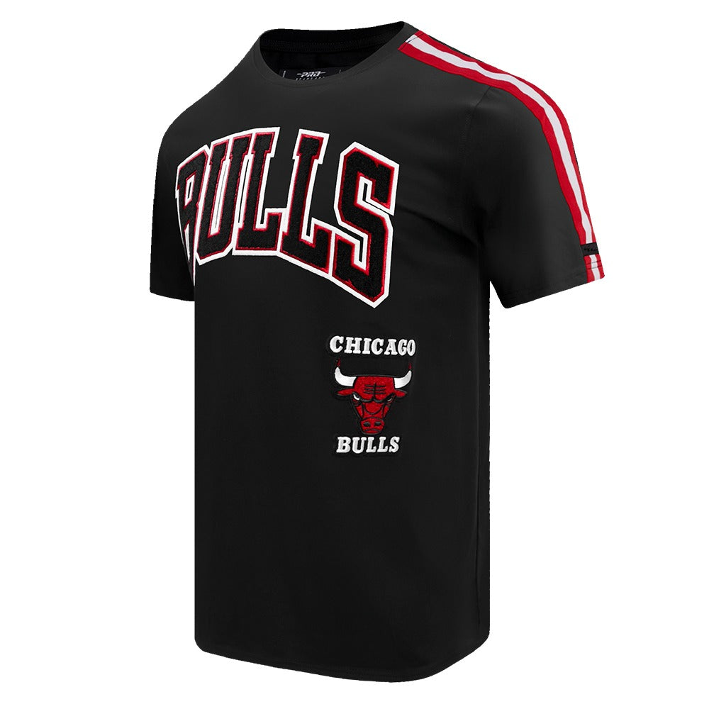 CHICAGO BULLS RETRO CLASSIC SJ STRIPED TEE