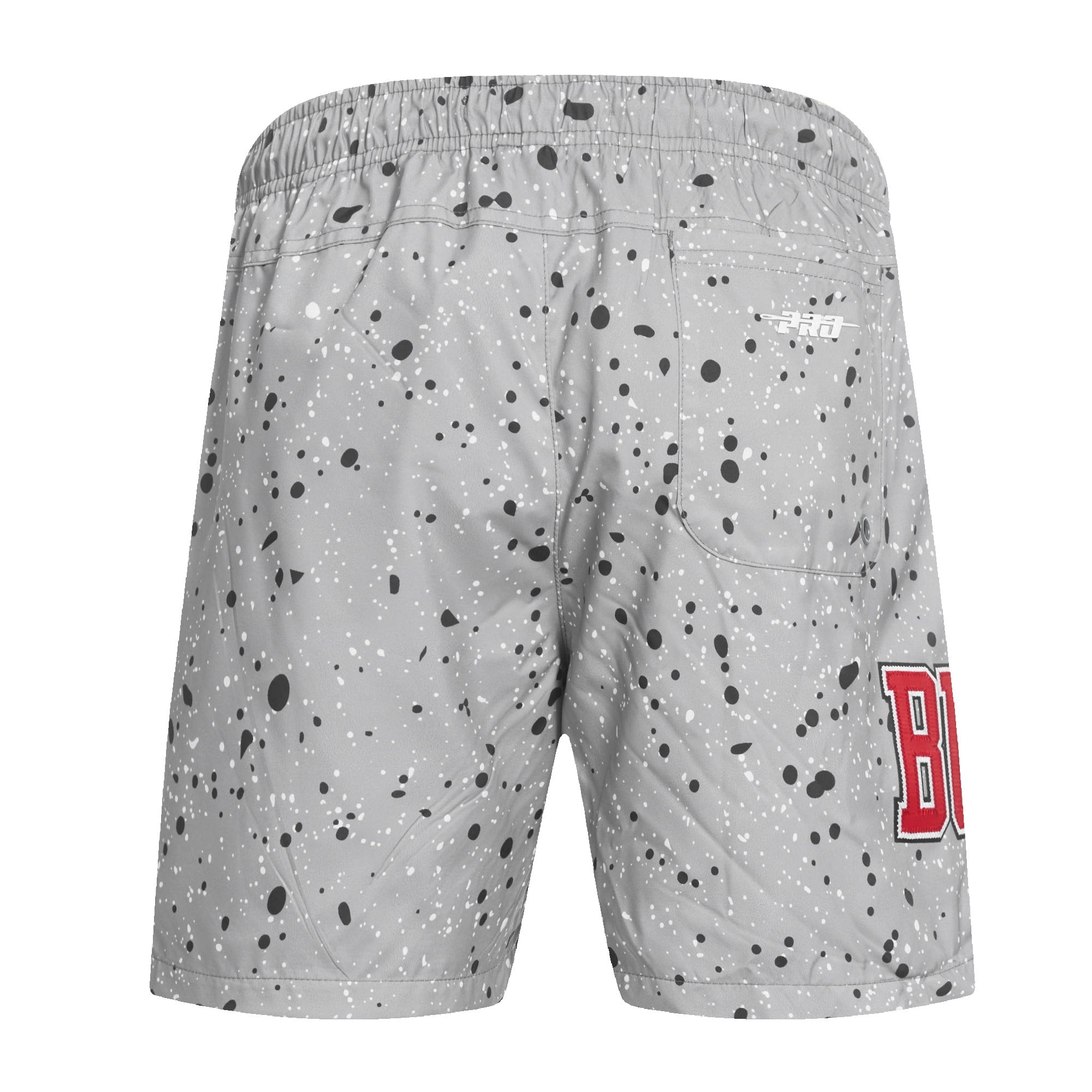 CHICAGO BULLS AOP SPLATTER WOVEN SHORT