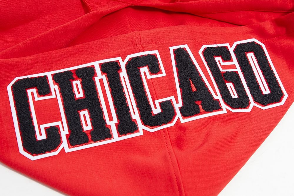 CHICAGO BULLS CLASSIC CHENILLE DK PO HOODIE