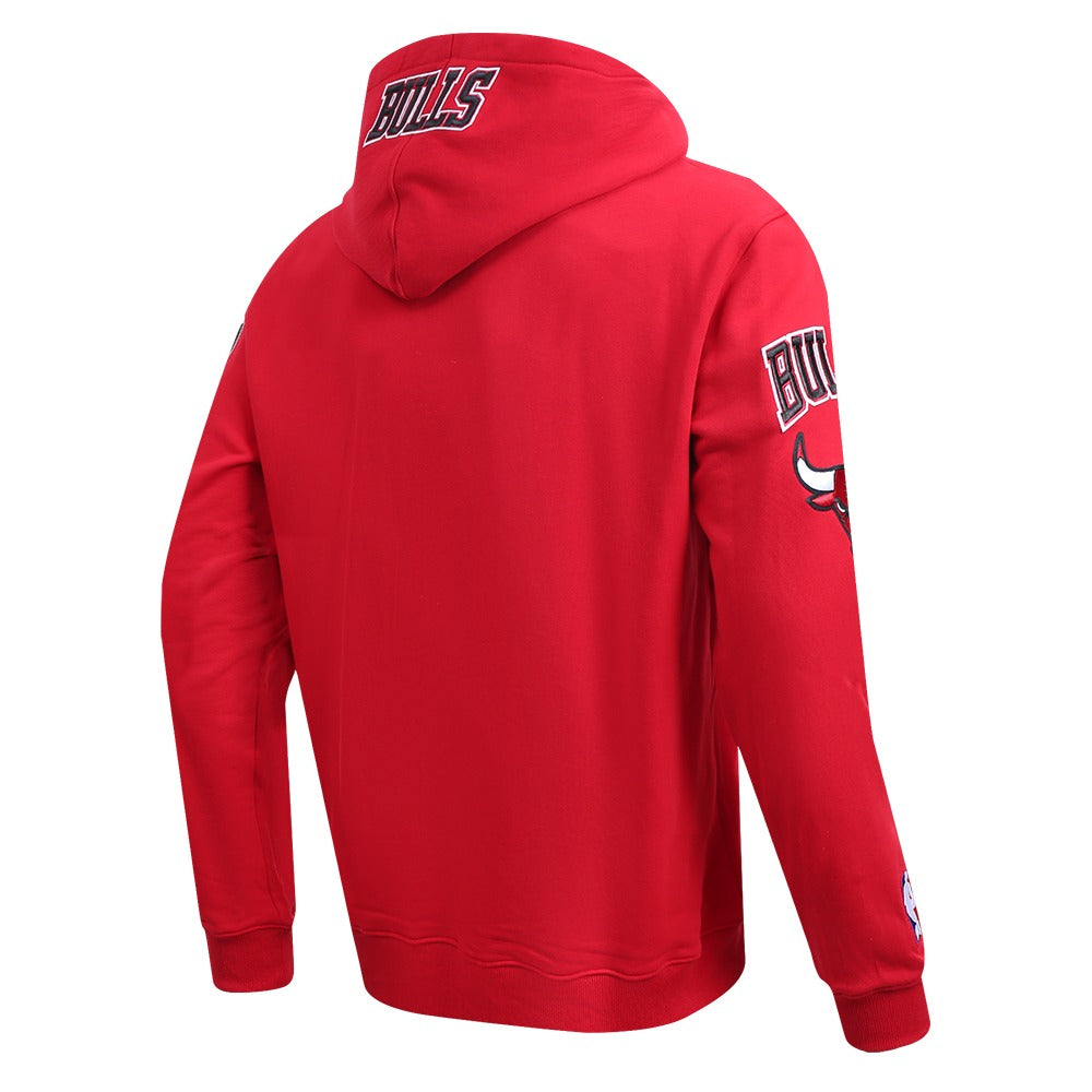 CHICAGO BULLS OLD ENGLISH FLC PO HOODIE