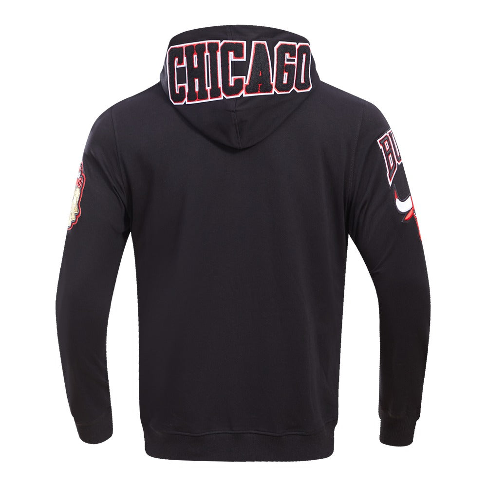 CHICAGO BULLS CLASSIC CHENILLE DK FZ PO HOODIE