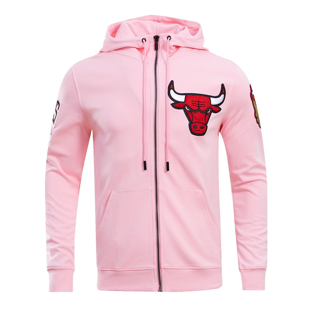 CHICAGO BULLS CLASSIC CHENILLE DK FZ PO HOODIE