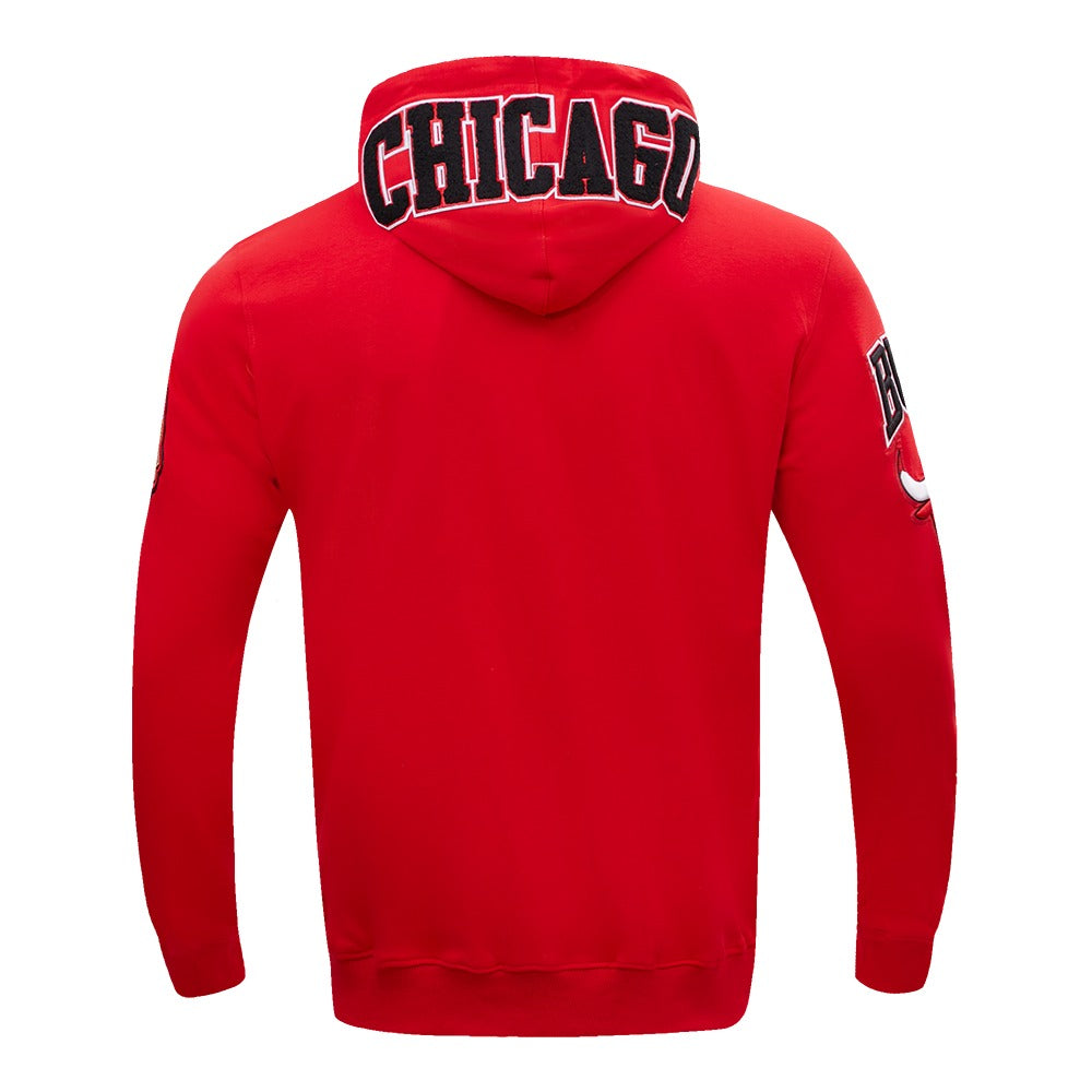 CHICAGO BULLS CLASSIC CHENILLE DK FZ PO HOODIE