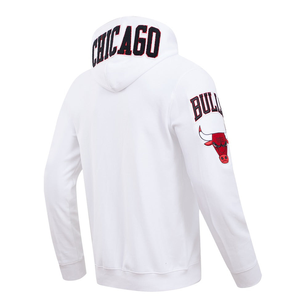 CHICAGO BULLS CLASSIC CHENILLE DK FZ PO HOODIE