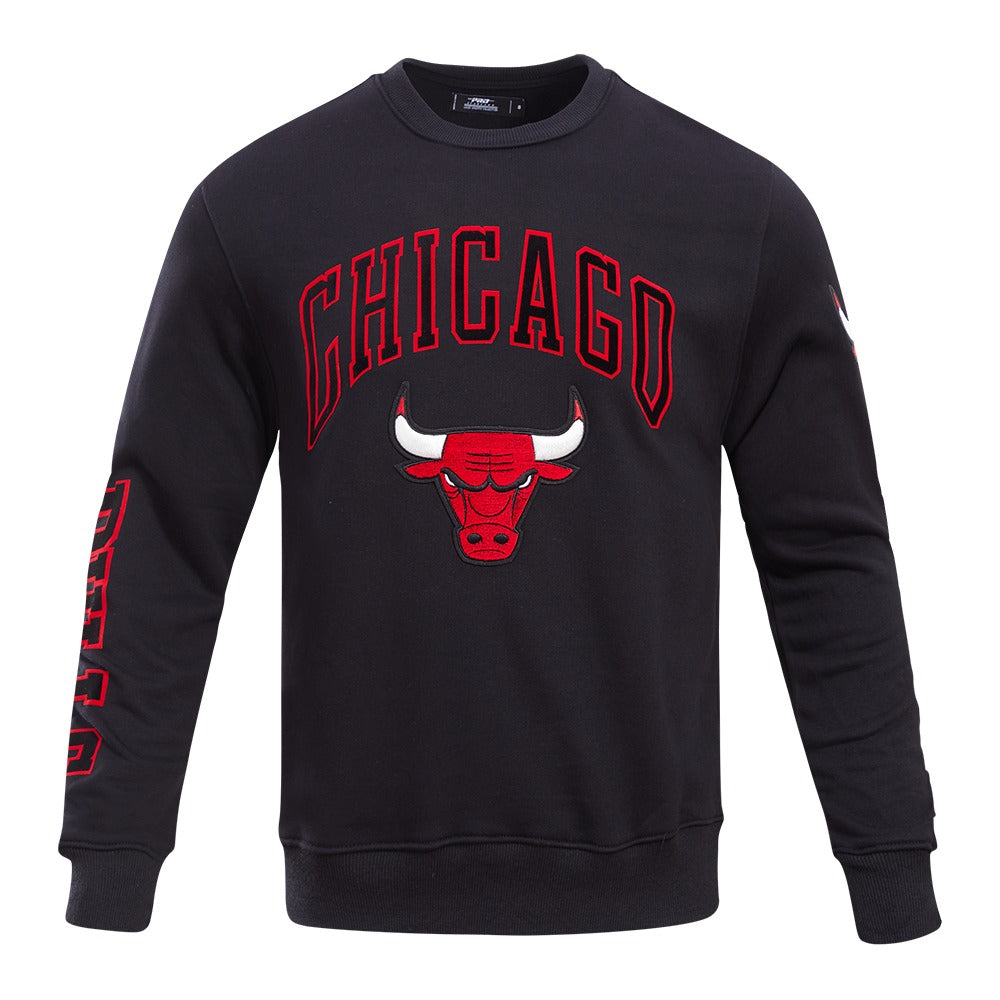 CHICAGO BULLS CLASSIC BRISTLE FLC CREWNECK