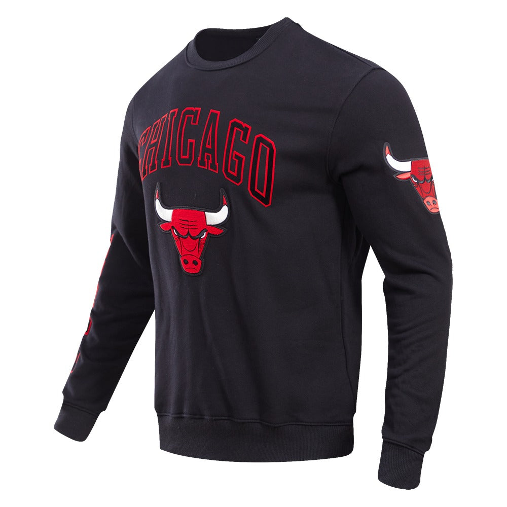 CHICAGO BULLS CLASSIC BRISTLE FLC CREWNECK