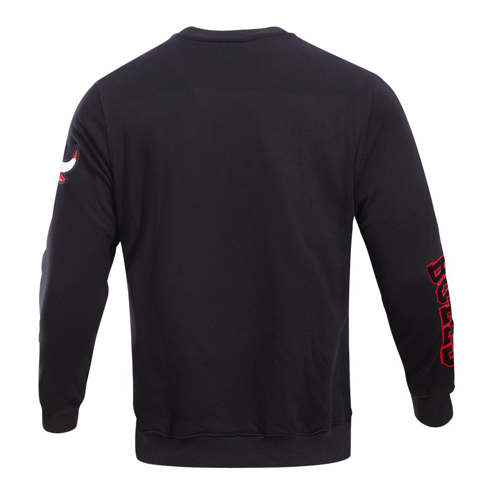 CHICAGO BULLS CLASSIC BRISTLE FLC CREWNECK