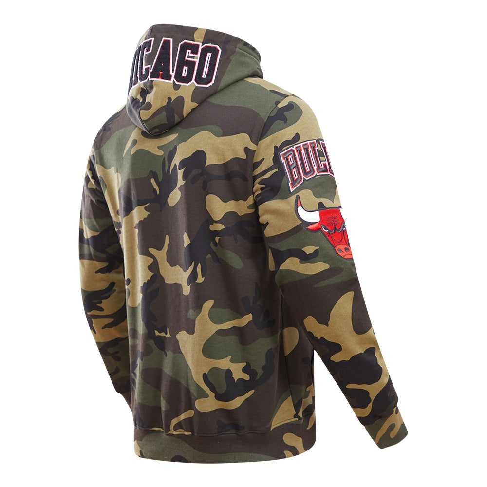 CHICAGO BULLS LOGO PRO TEAM HOODY CAMO