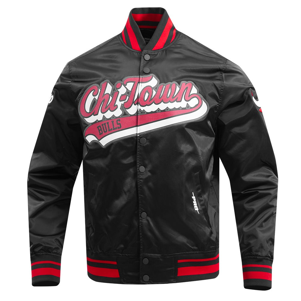 CHICAGO BULLS SCRIPT TAIL M SATIN JACKET