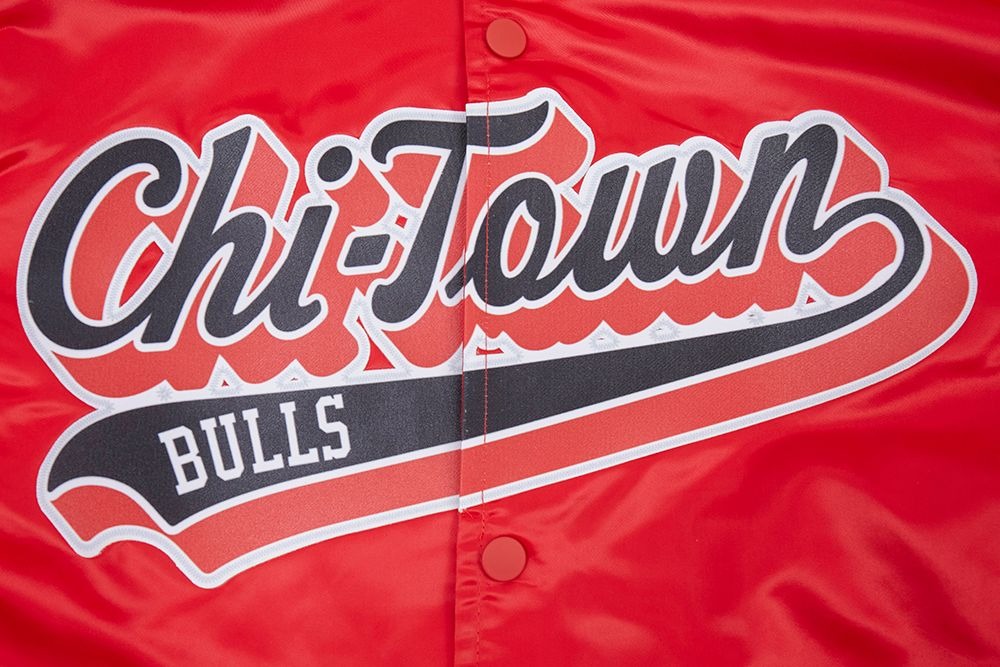 CHICAGO BULLS SCRIPT TAIL M SATIN JACKET