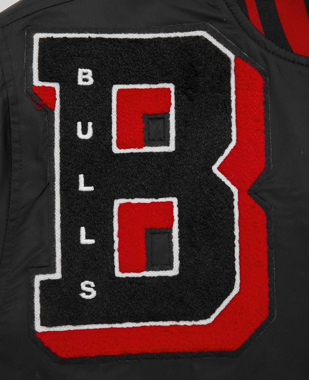 CHICAGO BULLS MASH UP RIB SATIN JACKET