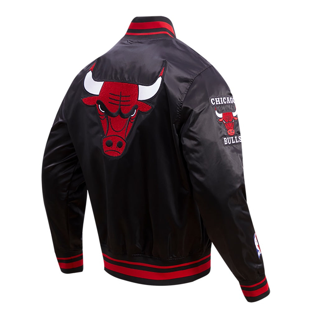 CHICAGO BULLS RETRO CLASSIC RIB SATIN JACKET