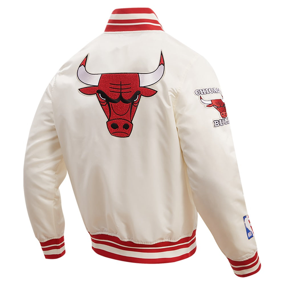 CHICAGO BULLS RETRO CLASSIC RIB SATIN JACKET