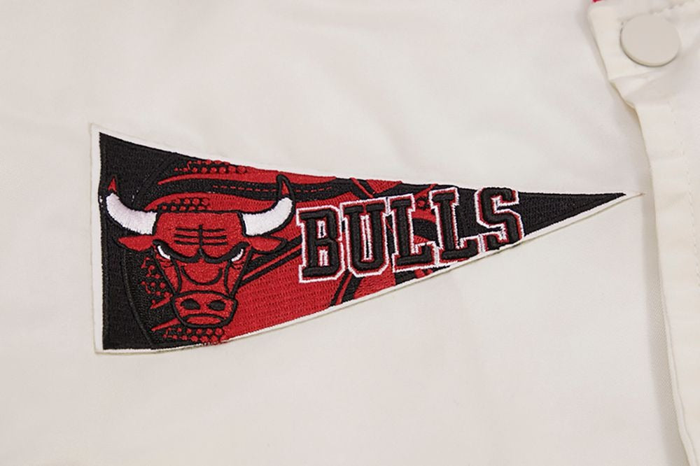 CHICAGO BULLS RETRO CLASSIC RIB SATIN JACKET