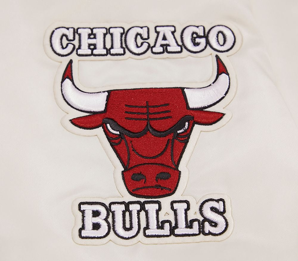 CHICAGO BULLS RETRO CLASSIC RIB SATIN JACKET