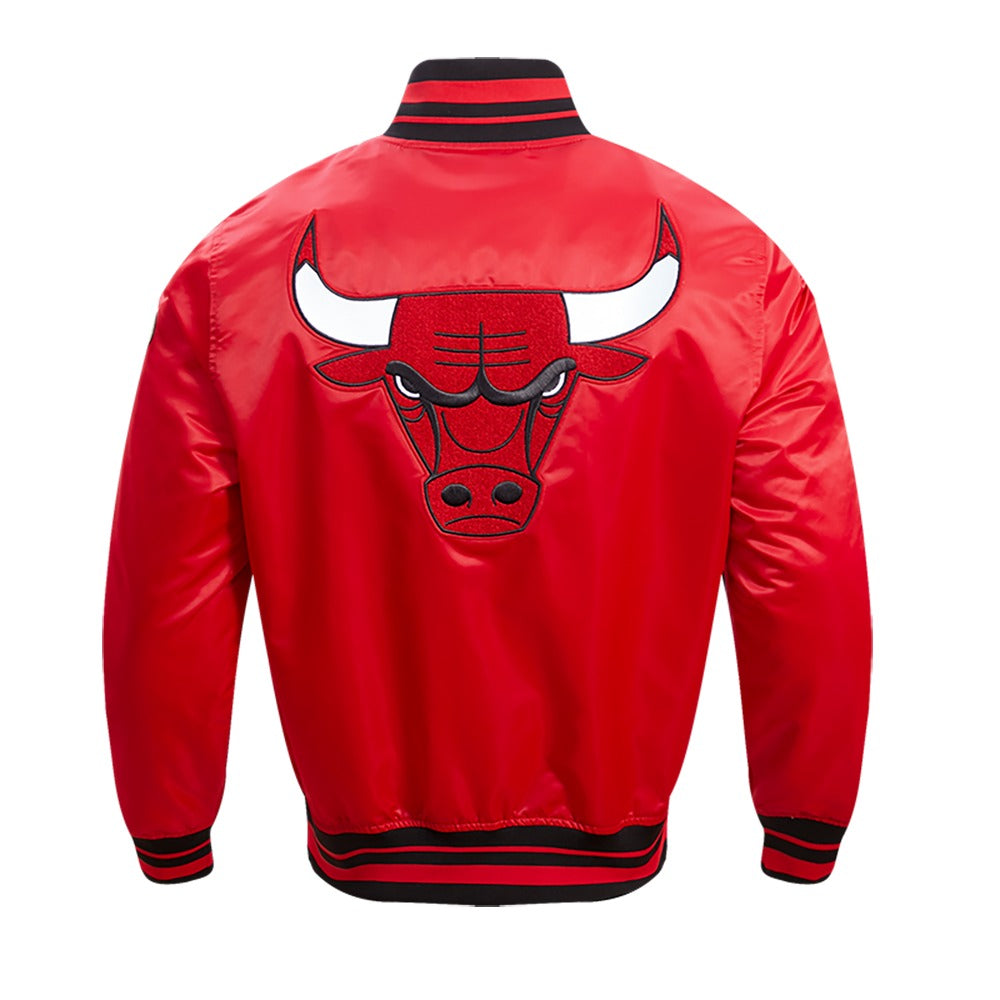 CHICAGO BULLS RETRO CLASSIC RIB SATIN JACKET