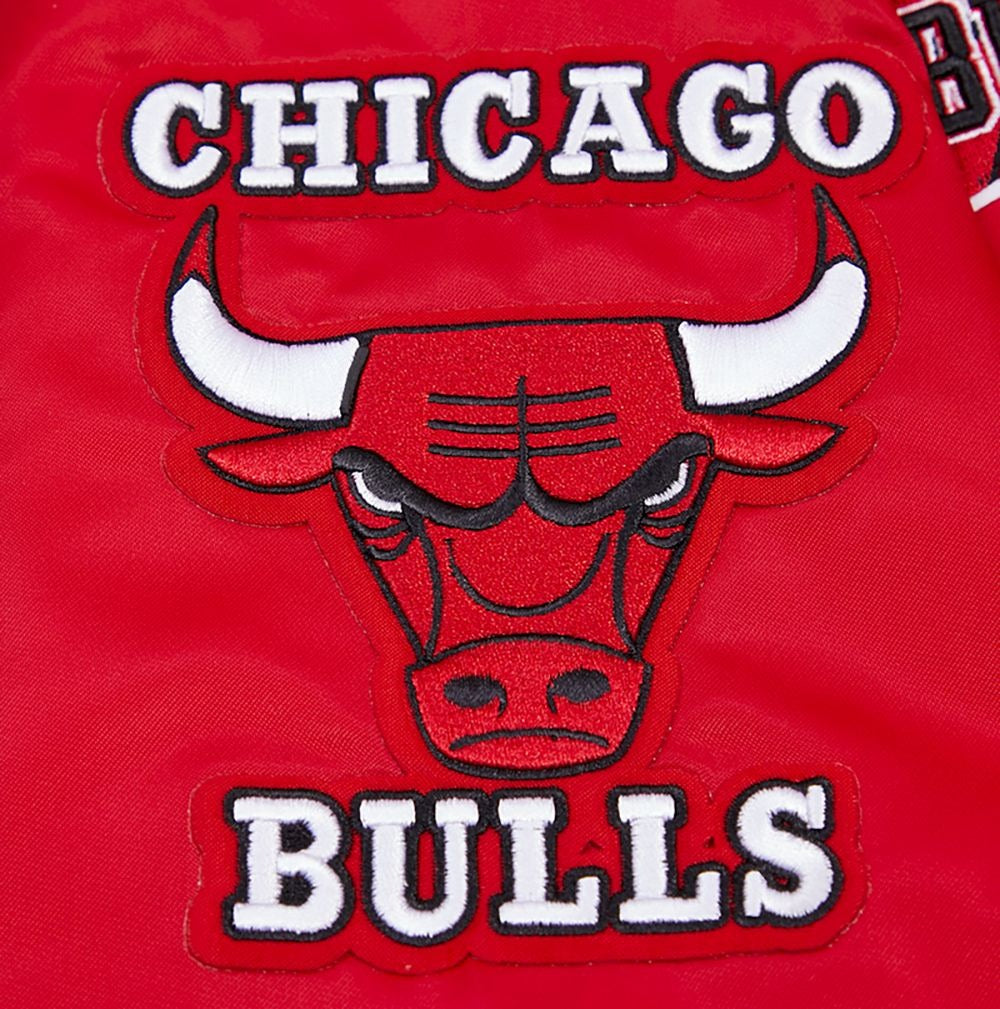 CHICAGO BULLS RETRO CLASSIC RIB SATIN JACKET