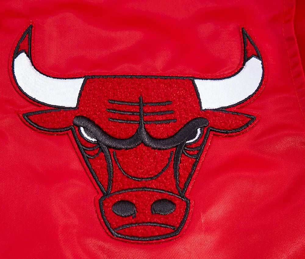 CHICAGO BULLS RETRO CLASSIC RIB SATIN JACKET