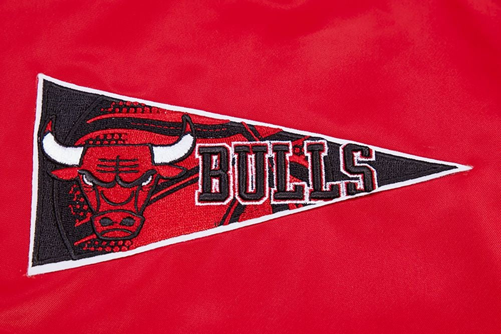 CHICAGO BULLS RETRO CLASSIC RIB SATIN JACKET