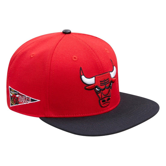 CHICAGO BULLS RETRO CLASSIC PRIMARY LOGO WOOL SNAPBACK HAT