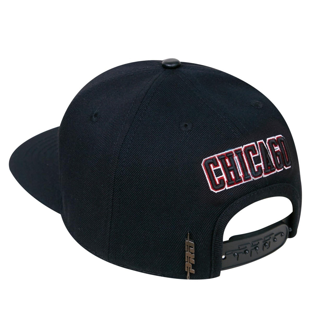 CHICAGO BULLS RETRO CLASSIC WORDMARK LOGO WOOL SNAPBACK