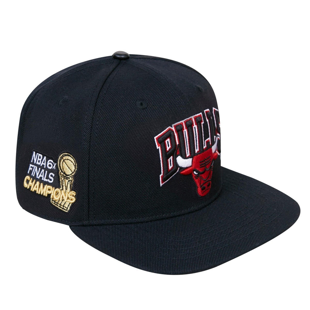 CHICAGO BULLS RETRO CLASSIC WORDMARK LOGO WOOL SNAPBACK