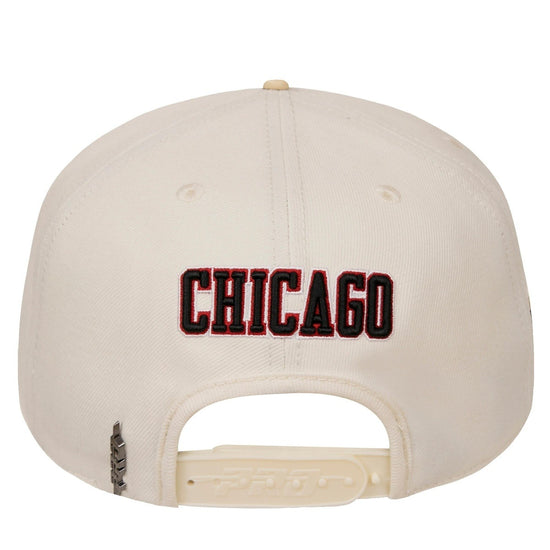 CHICAGO BULLS RETRO CLASSIC LOGO WOOL SNAPBACK HAT