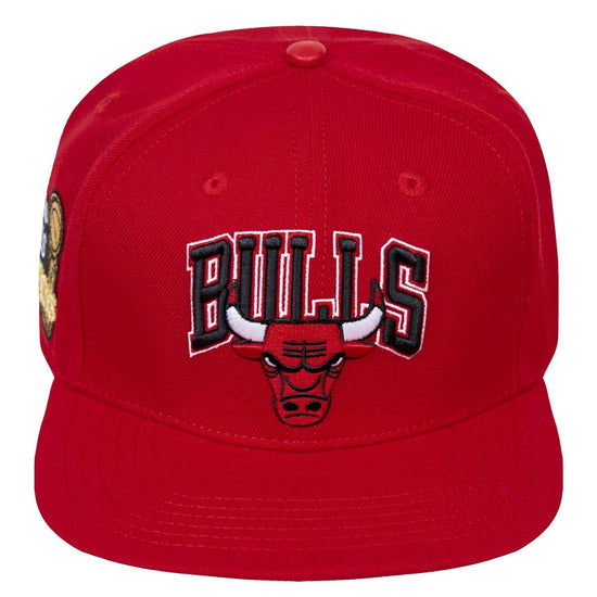 CHICAGO BULLS RETRO CLASSIC LOGO WOOL SNAPBACK HAT