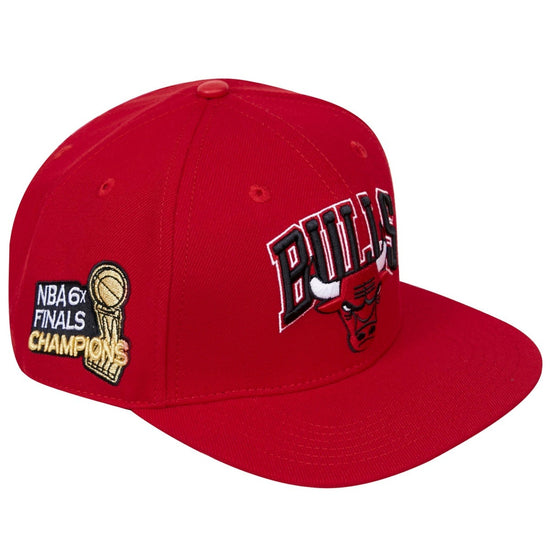 CHICAGO BULLS RETRO CLASSIC LOGO WOOL SNAPBACK HAT