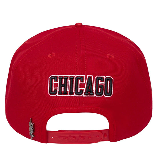 CHICAGO BULLS RETRO CLASSIC LOGO WOOL SNAPBACK HAT