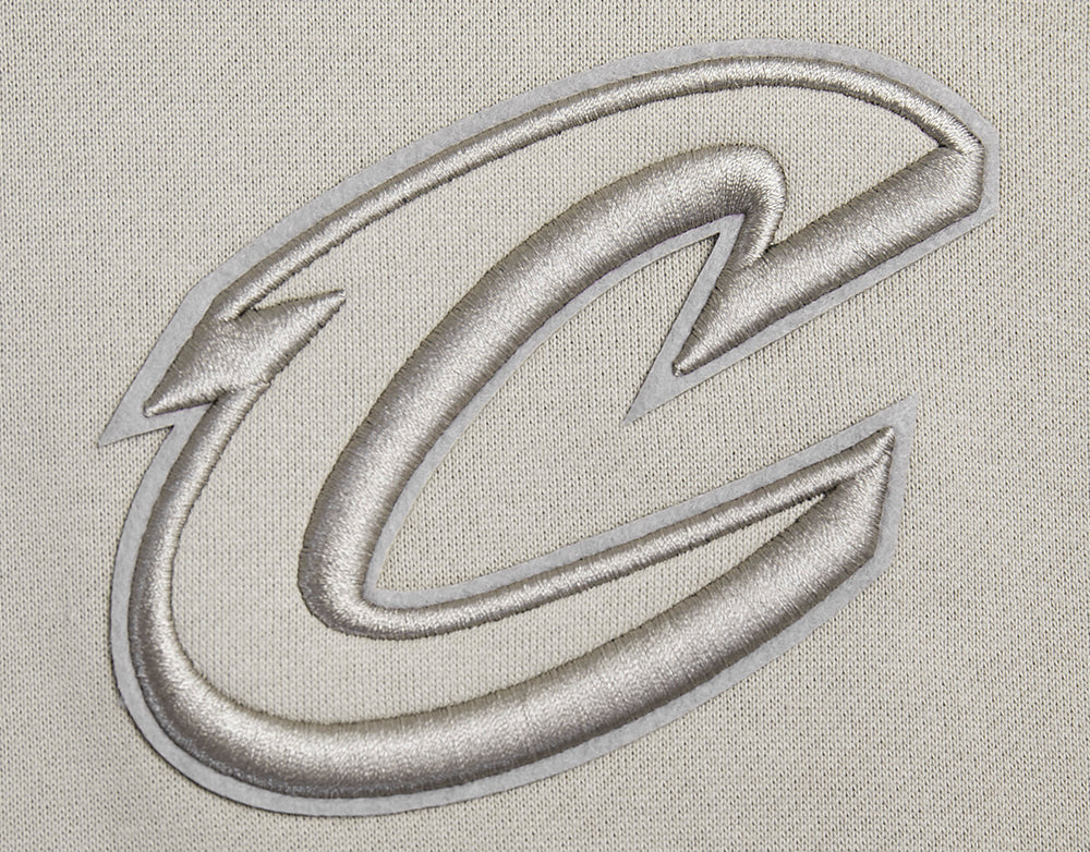 NBA CLEVELAND CAVALIERS NEUTRAL DROP SHOULDER MEN'S PULLOVER HOODIE