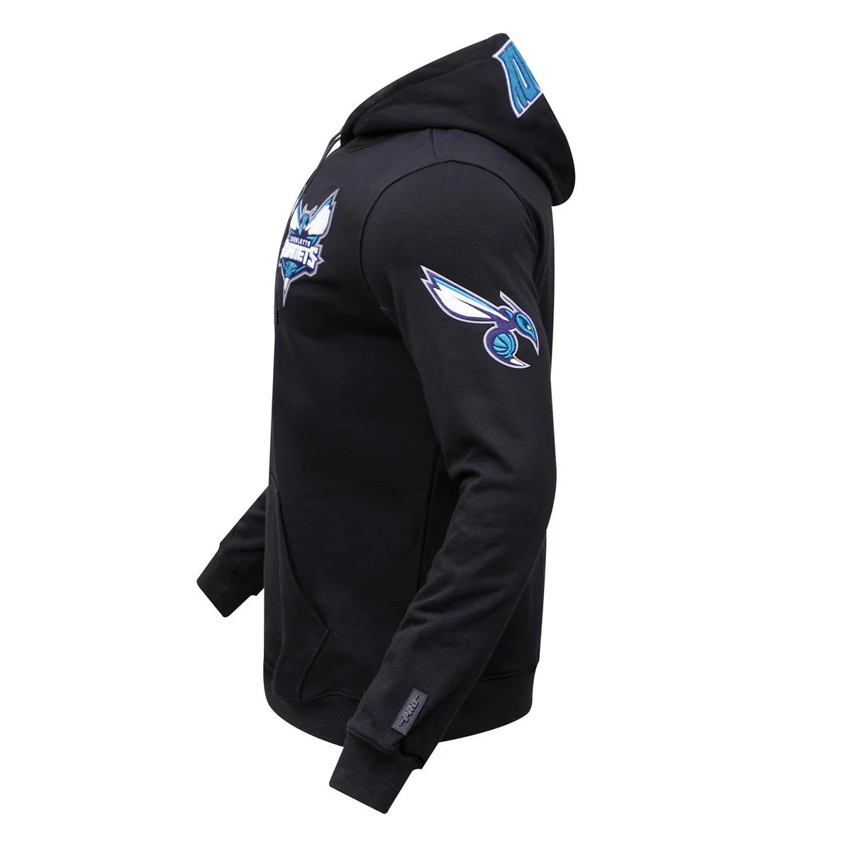 NBA CHARLOTTE HORNETS CLASSIC CHENILLE MEN'S FULL ZIP PULLOVER HOODIE