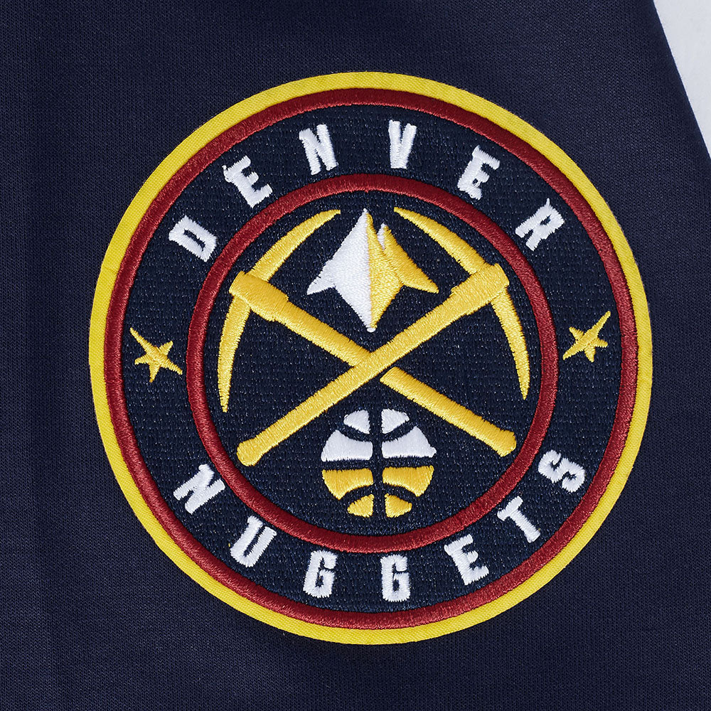 NBA DENVER NUGGETS NIKOLA JOKIC #15 CLASSIC MEN'S PRO SS DOUBLE KNIT JACKET