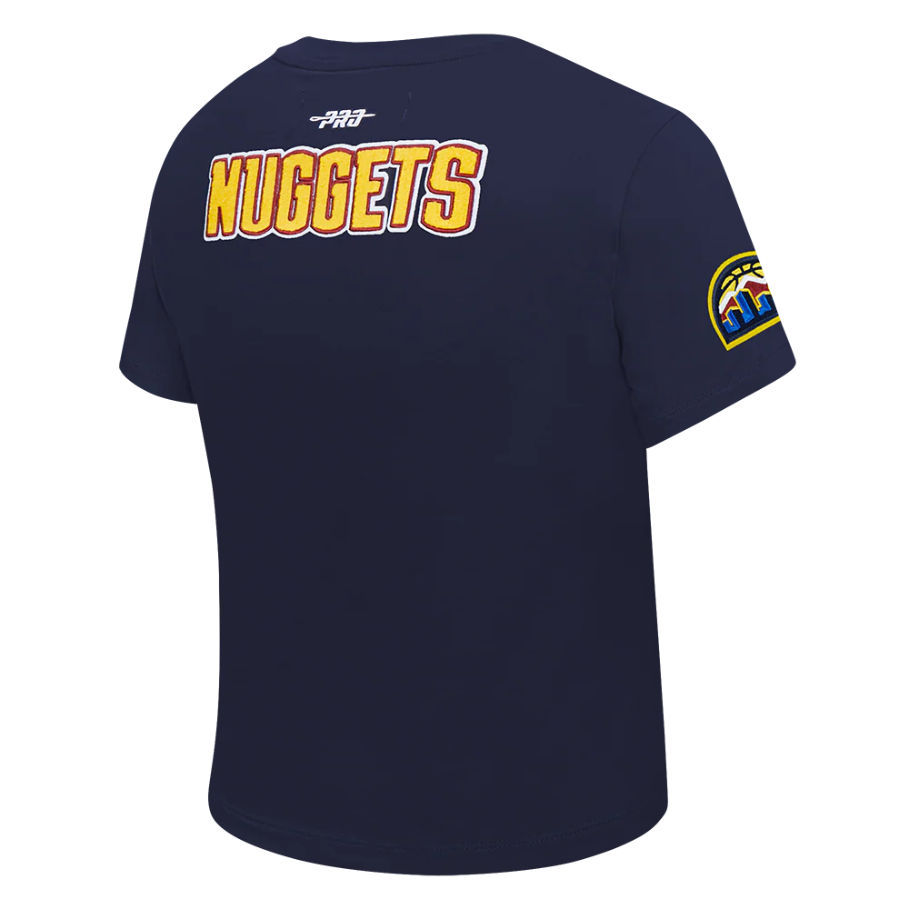 NBA DENVER NUGGETS NIKOLA JOKIC #15 CLASSIC PLAYER NAME AND NUMBER WOMEN'S SJ SLIM FIT TEE